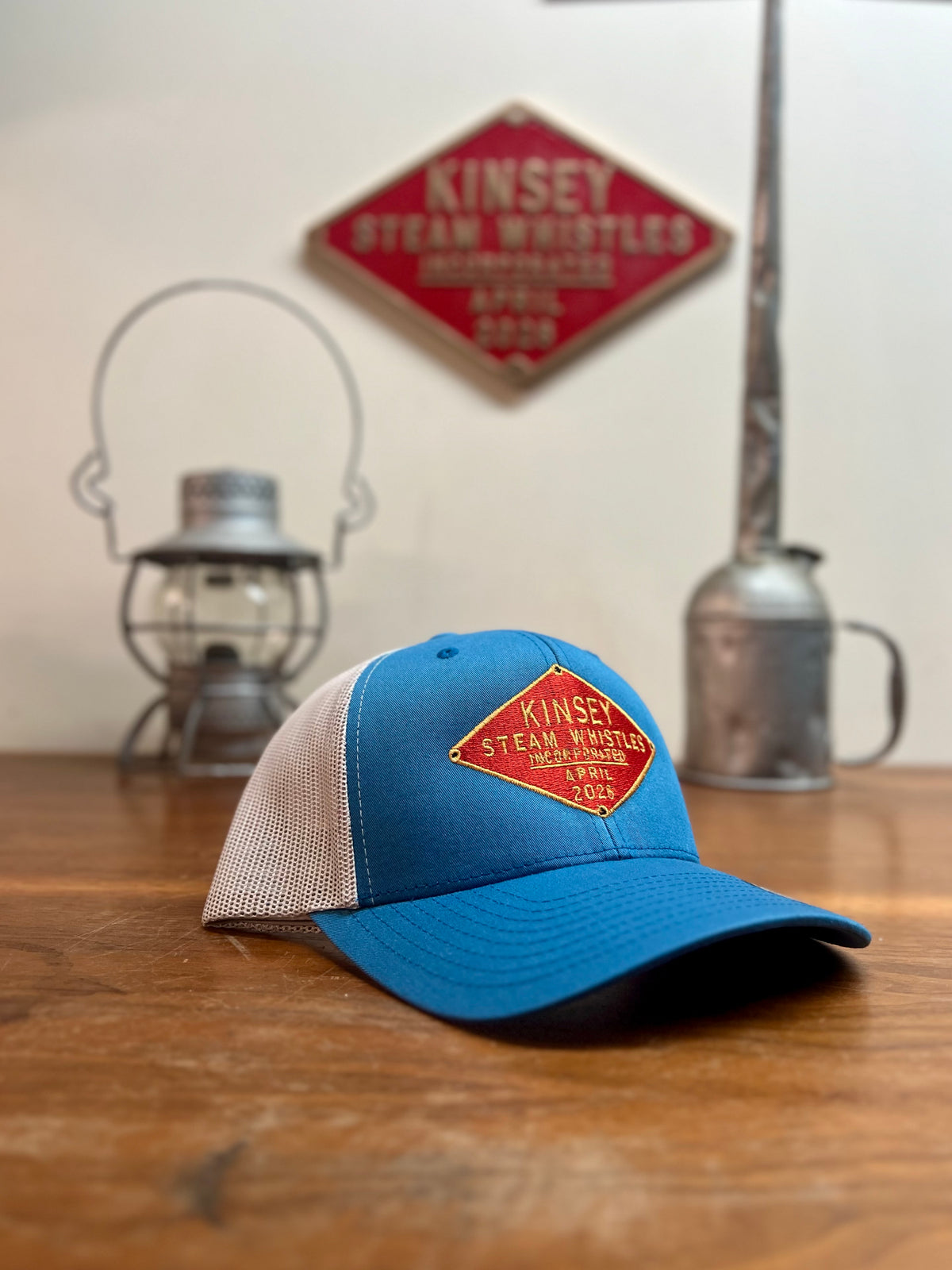 KSW Steel Blue/Silver Hat