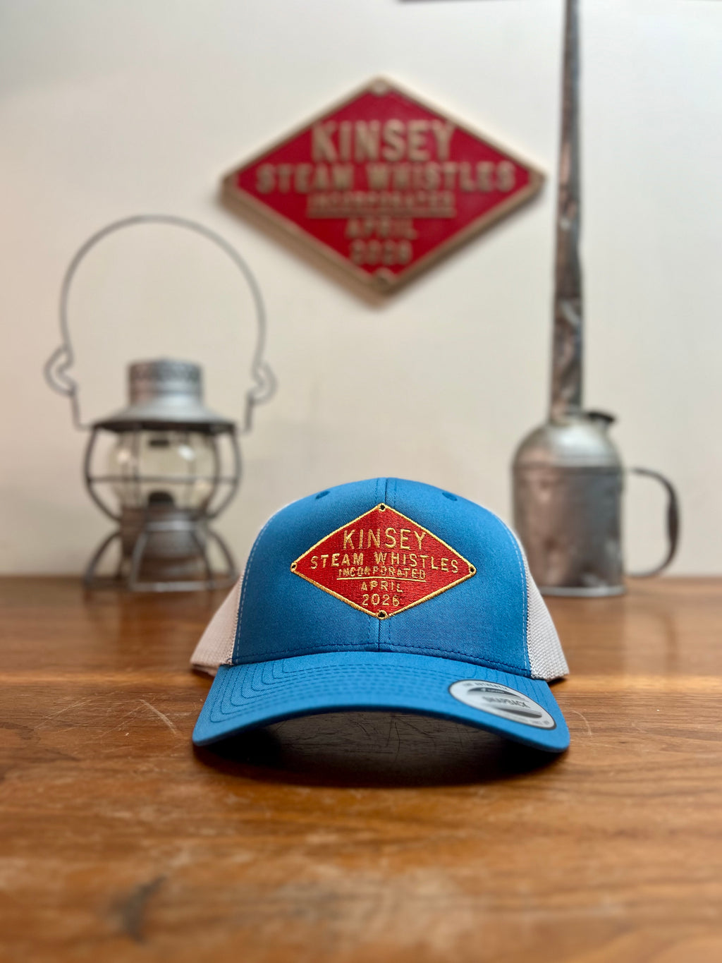 KSW Steel Blue/Silver Hat